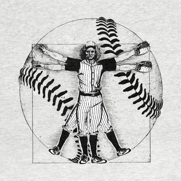 Vitruvian Baseball Player by KAMonkey